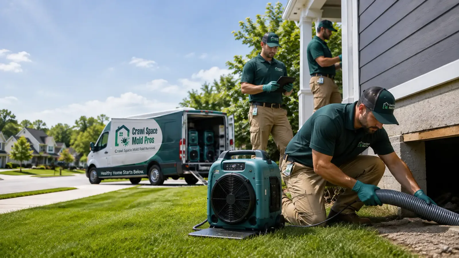 Crawl Space Mold Removal in Union, NJ
